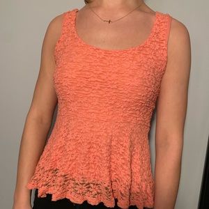 Light pink tank top